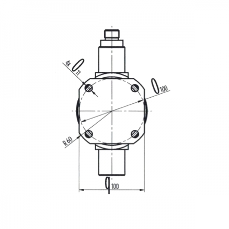 BEZPRZEWODOWY ZESTAW WYWROTU KIPRA 2,5m 700 mm 12V